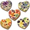 18mm 100 Pcs Multi-Color 2 Holes DIY Heart Shaped Decorative Button DIY Wood Buttons for Sewing Clothing Crafts - Image 6