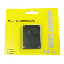 

High Quality for Ps2 Memory Card New 64M128M Memory Card 8M16M32M