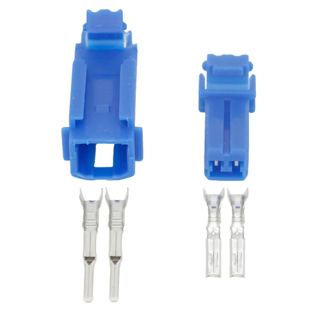 

2 Pin Female And Male Plastic Housing Connector Plug PA Material DJ7022Y-1.8-11/21