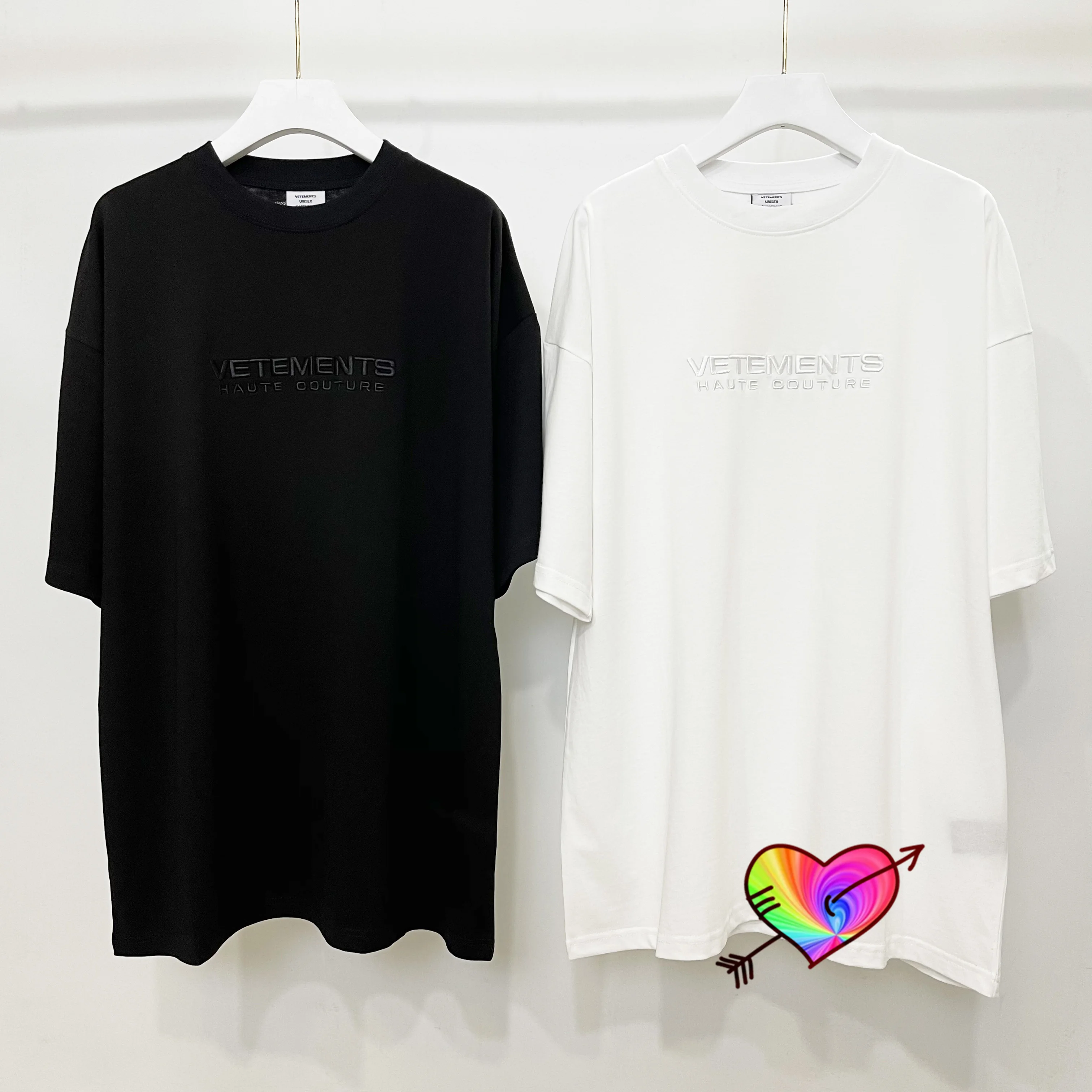 Thick Fabric VETEMENTS T shirt Men 