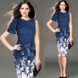 Linglewei 2019 осеннее и зимнее Новое Женское платье средней длины без рукавов с принтом, платье-посылка