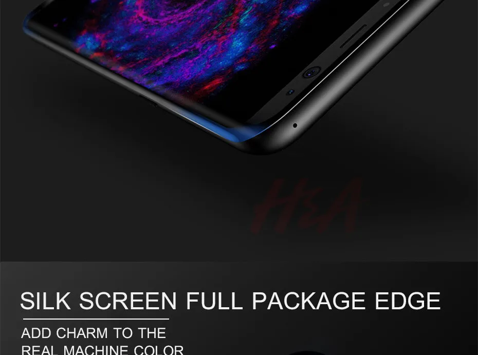 H& A 35D изогнутое полное покрытие Защитное стекло для samsung Galaxy S9 Plus S8 Plus закаленное защитное стекло для экрана Note 8 9 10