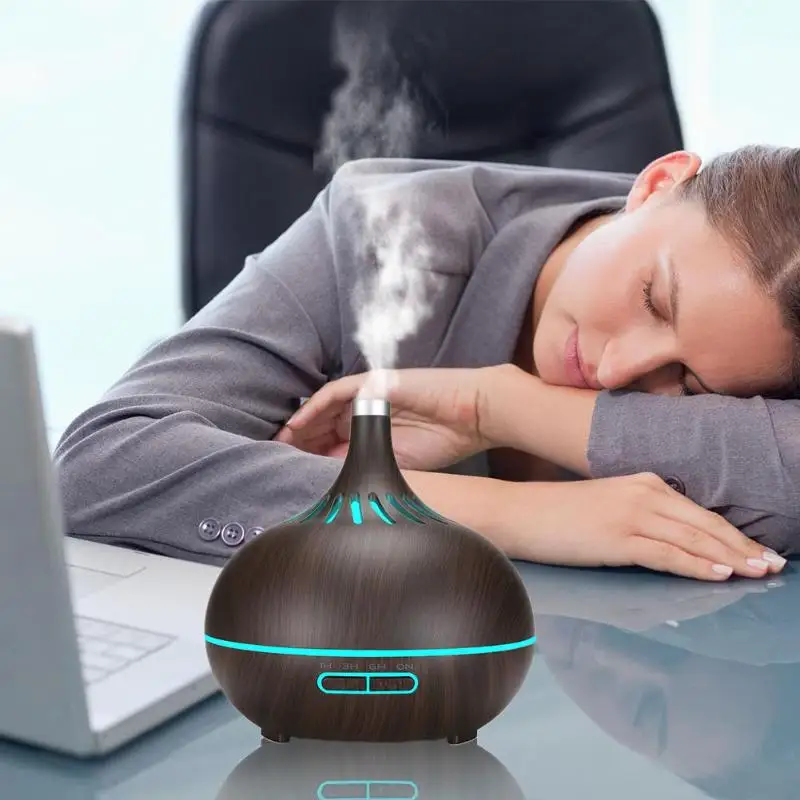 

400ml Hollow Design Aromatherapy Diffuser Various Specifications Optional Fashionable Ultrasonic Air Mist Maker Humidifier