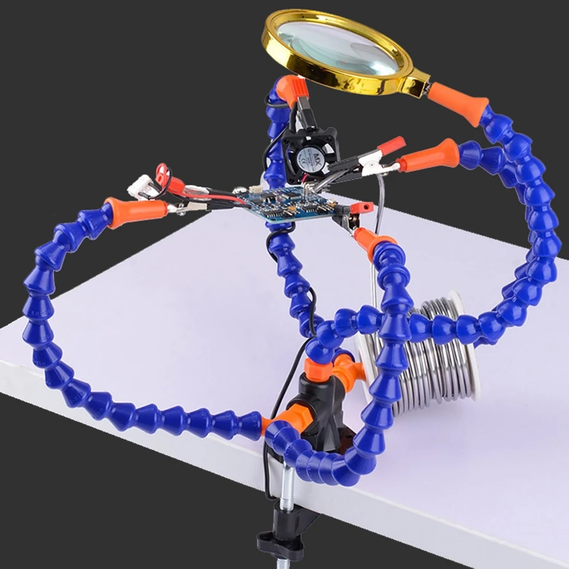 

Nylon Arm for Aluminum Alloy Welding Station Helps Hand-Welded Iron Station Double Flexible Nylon Arm Spare
