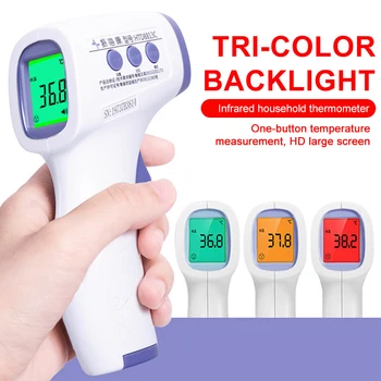 

Non-contact Infrared Thermometer Baby Infrared Thermometer Digital Display Adult Forehead Thermometer Gun