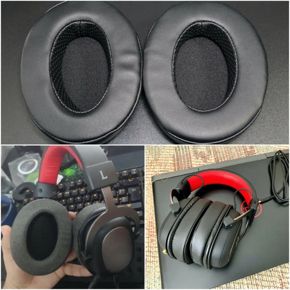 ThickFoamEarPadsCushionForRedragonZeusH510GamingHeadset