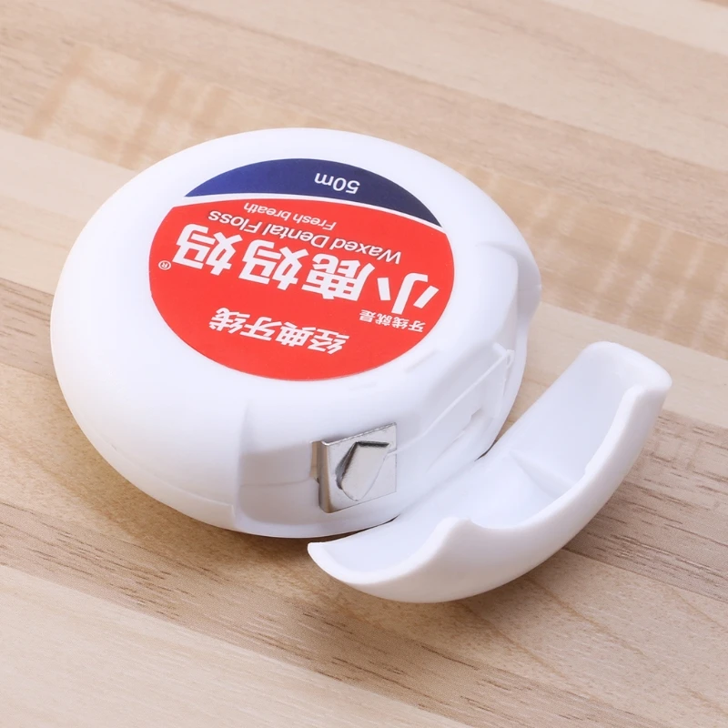 1 Box 50m Dental Flosser Teeth Clean Dental Floss Toothpick Teeth Flosser R3MF
