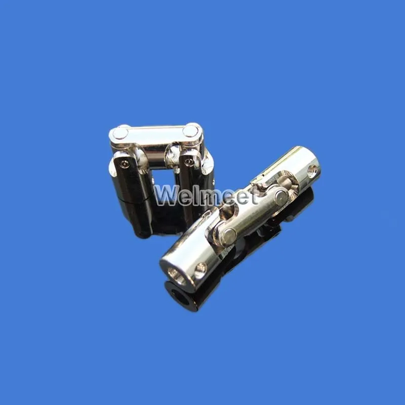 

4mm/5mm/6mm/8mm/10mm Metal Three-section Universal Joint Coupling Shaft Motor Connector Coupler