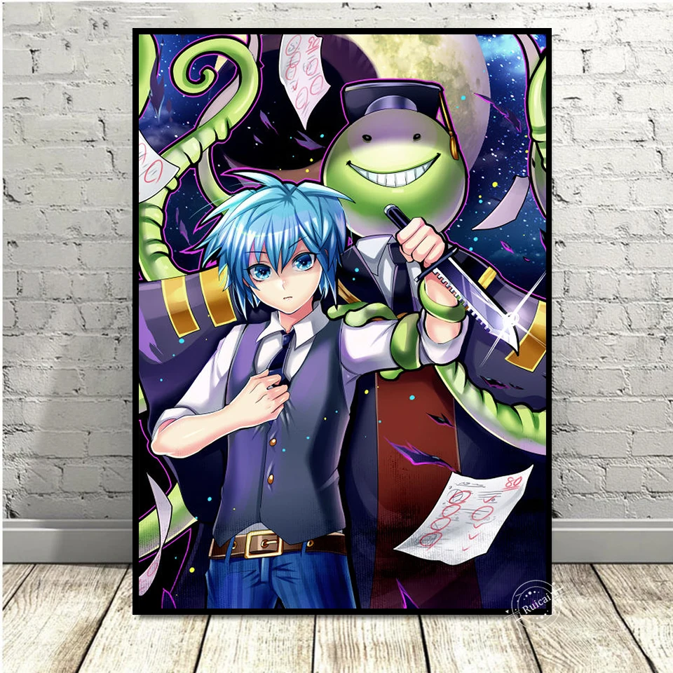 Japan Anime Rokudenashi Majutsu Koushi to Akashic Records Canvas Poster  Wall Art Home Decor Painting - AliExpress