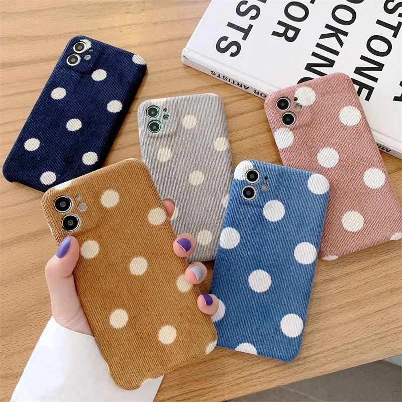 Модный тканевый текстурный волнистый чехол для телефона iPhone 11 Pro Max чехлы 6 6s 7 8 Plus X
