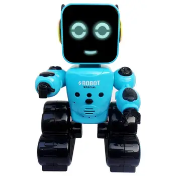

Remote Control Intelligent Robot, Voice Early Education Programming Creative Puzzle Robot Children Toys High-quality Materials