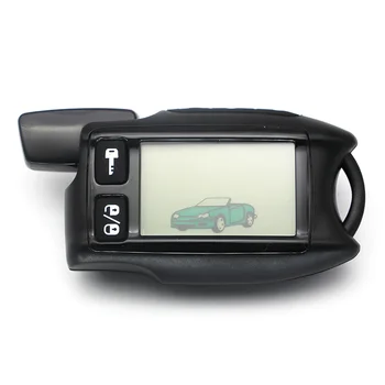 

TW 7.1 LCD Remote Control Keychain Fob for Russian Tomahawk 7.1 two way car alarm system Tomahawk 7.1 Key Chain