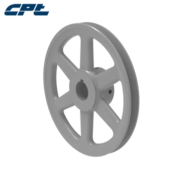 

CPT AK184 V Belt sheave, 1 Groove, Bore dia. 3/4", 7/8",1",1-3/16", 1-1/4", 1-7/16",, Cast Iron,18.25" OD for A belts, ISO9001