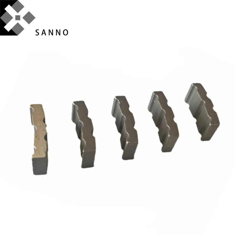 20pcs Turbo Diamond concrete segments core drill bit welding diamond cutting tool segment for granite concrete marble