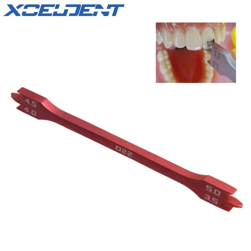 High Quality Dental Orthodontic Instruments Bracket Positioning Height Gauge Wick Accessories Brand 0.22 | Красота и здоровье