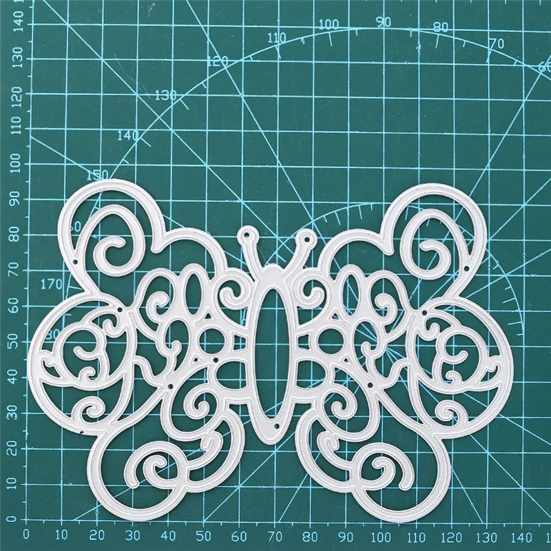  GJCrafts Wedding Invitation Lace Dies Butterfly Metal Cutting Dies Scrapbooking Stamps and Dies for - 4.00047E+12