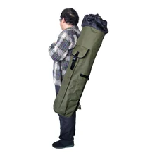 Рыболовная удочка Сумка переноска большая емкость Рыболовная катушка органайзер для удочки сумка для хранения Регулируемая Водонепроницаемая удочка держатель