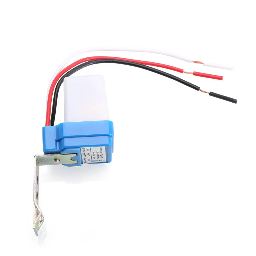 

Automatic Street Light Switch Auto Night On Off Waterproof Control Sensor AC220V
