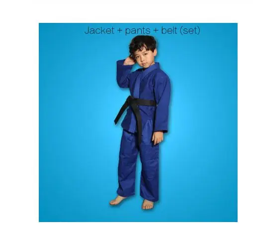 Новинка хлопок, для мужчин, jido Jiu Jitsu Gi, толстая форма, комплект одежды комплекты одежды для ушу кунг-фу, Slub ткани для взрослых детей - Цвет: 1 set