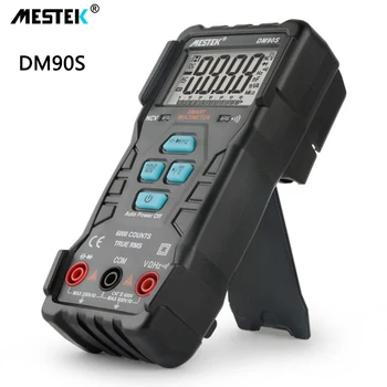 

Mestek Dm90S Digital Multimeter High Speed Multimeter Auto Range Tester Anti-Burning Portable Multimeter Multi-Function Auto