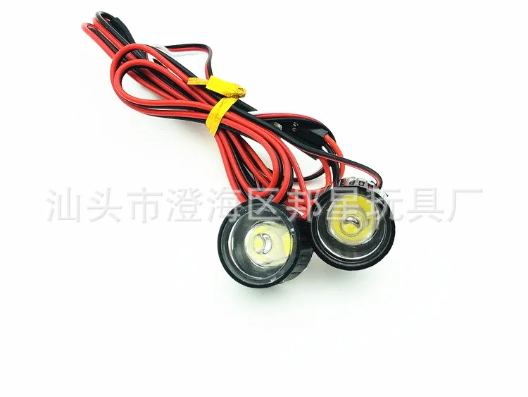 

Scx10 Wrangler Headlight Model Airplane Night Lights Super Bright LED Light Spotlight 3W 22 Mm Model Car Headlight