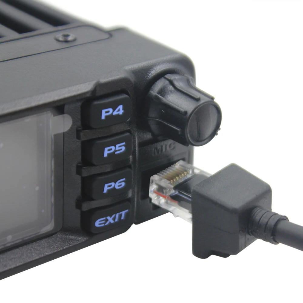 Автомобильный радиоприемник Anytone аналоговый ДМР УВЧ/УКВ 4000 каналов с GPS APRS Bluetooth