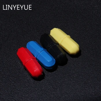 

LINYEYUE 8x25mm Colorful Teflon agitator (type B) PTFE Magnetic Stir Bar Olive shape Stirring Bar Magneton rotor for Laboratory