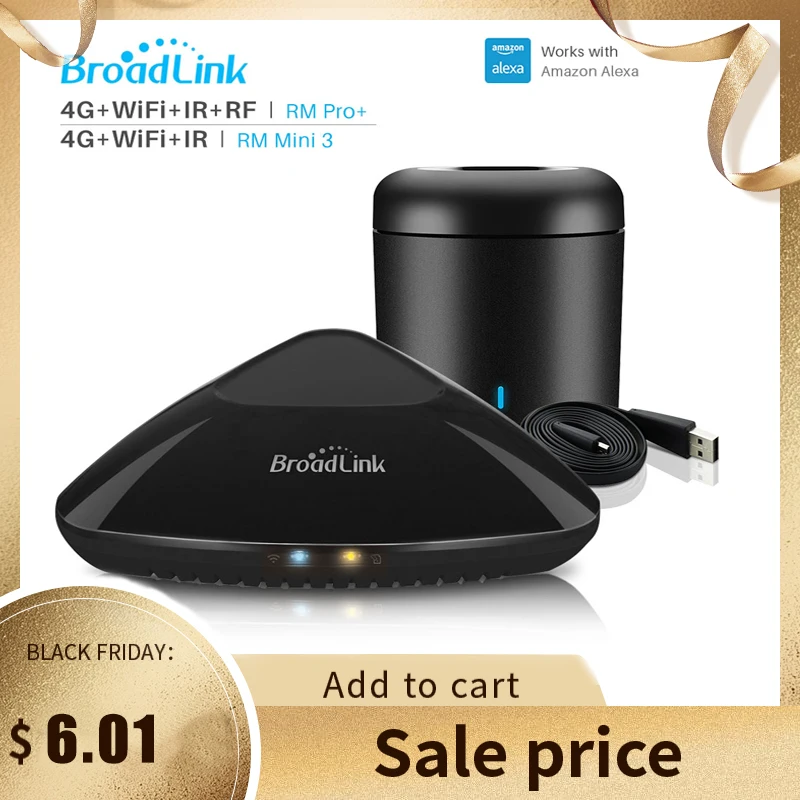 Новый Broadlink RM Pro + Mini3 Универсальный Интеллектуальный пульт дистанционного