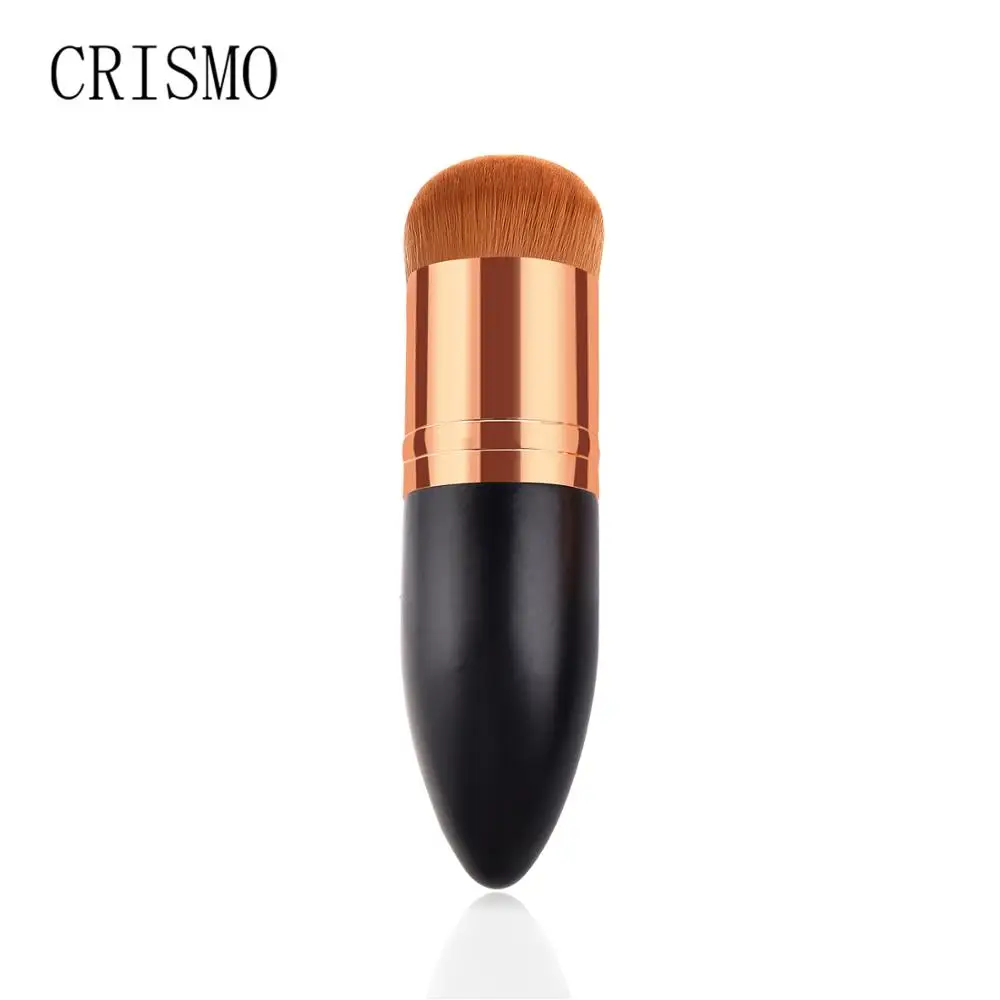CRISMO 1PC Kabuki Brush Flat Foundation Makeup Brushes Professional Liquid Foundation Brush Cosmetic Tool Pincel Maquiagem 2