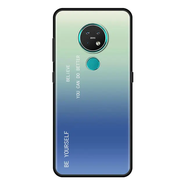 Gradient BE YOURSELF Cell Phone Case for Nokia 5.4 7.2 3.4 5.3 2.3 3.2 8.3 5G 2.4 2.2 4.2 1.3 1.4 C20 G20 X20 Cover Coque B05