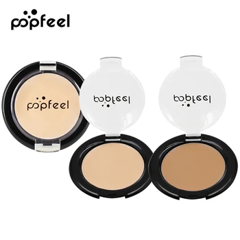 

Face Makeup Base Foundation Cream Full Cover Soft Smooth Make up Concealer Cake Long-lasting Cosmetics BB & CC Creams Highlight
