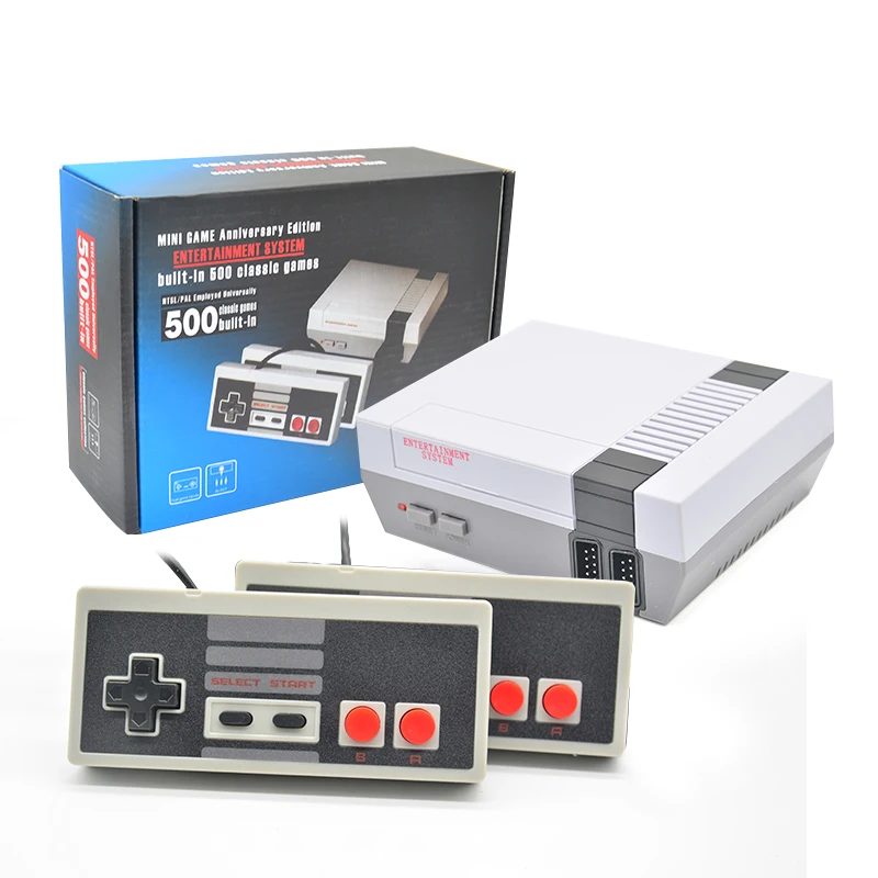 Dropshipping 6 kind HDMI/AV Output Mini TV Handheld Retro Video Game Console with Classic 600 games Built-in for 4K TV PAL& NTS