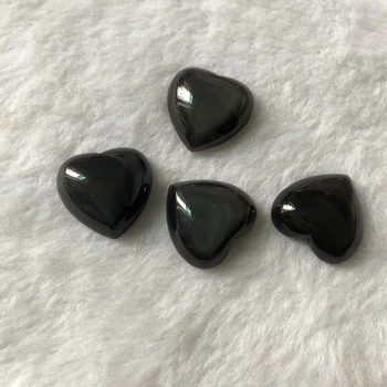 

Top Quality Rainbow Obsidian 25mm Heart Shape Gem Stone Bead Pendant Cabochon 1pcs Gem stone jewelry gift