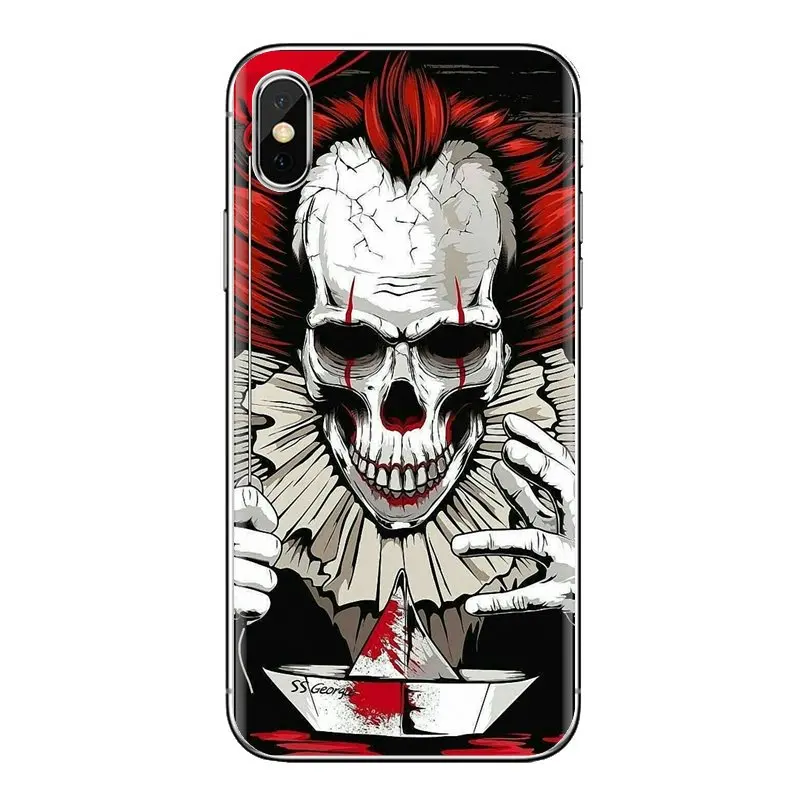 Для Xiaomi Redmi 4A S2 Note 3 3S 4 4X 5 Plus 6 7 6A Pro Pocophone F1 2017 IT Film Stephen King прекрасный прозрачный