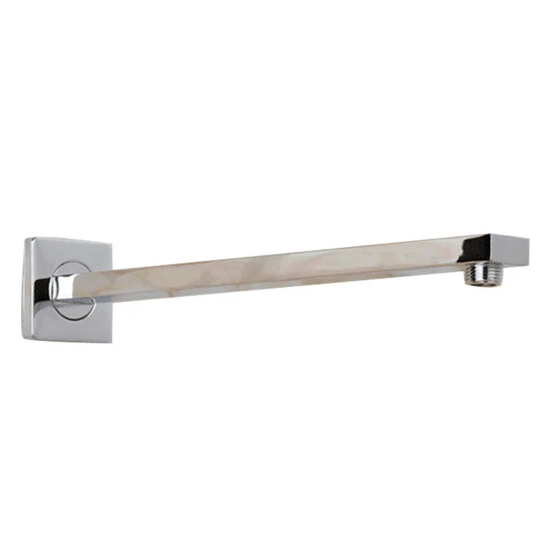 35cm Shower Fixed Connecting Pipe 40cm Chrome Wall Mounted Shower Arm SA40CM And Retail Brass Concealed Install