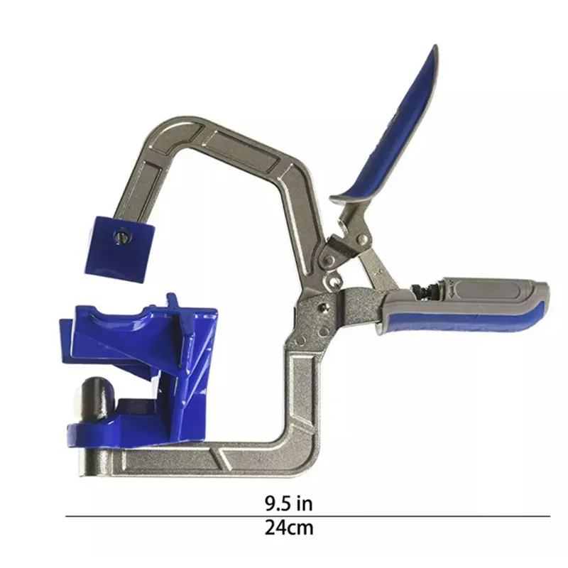 

Auto-adjustable Rugged 90 Degree Corner Clamp and Face Frame Woodwork Right Angle Clamp Fit Tool Woodworking Clamp Corner Clamp