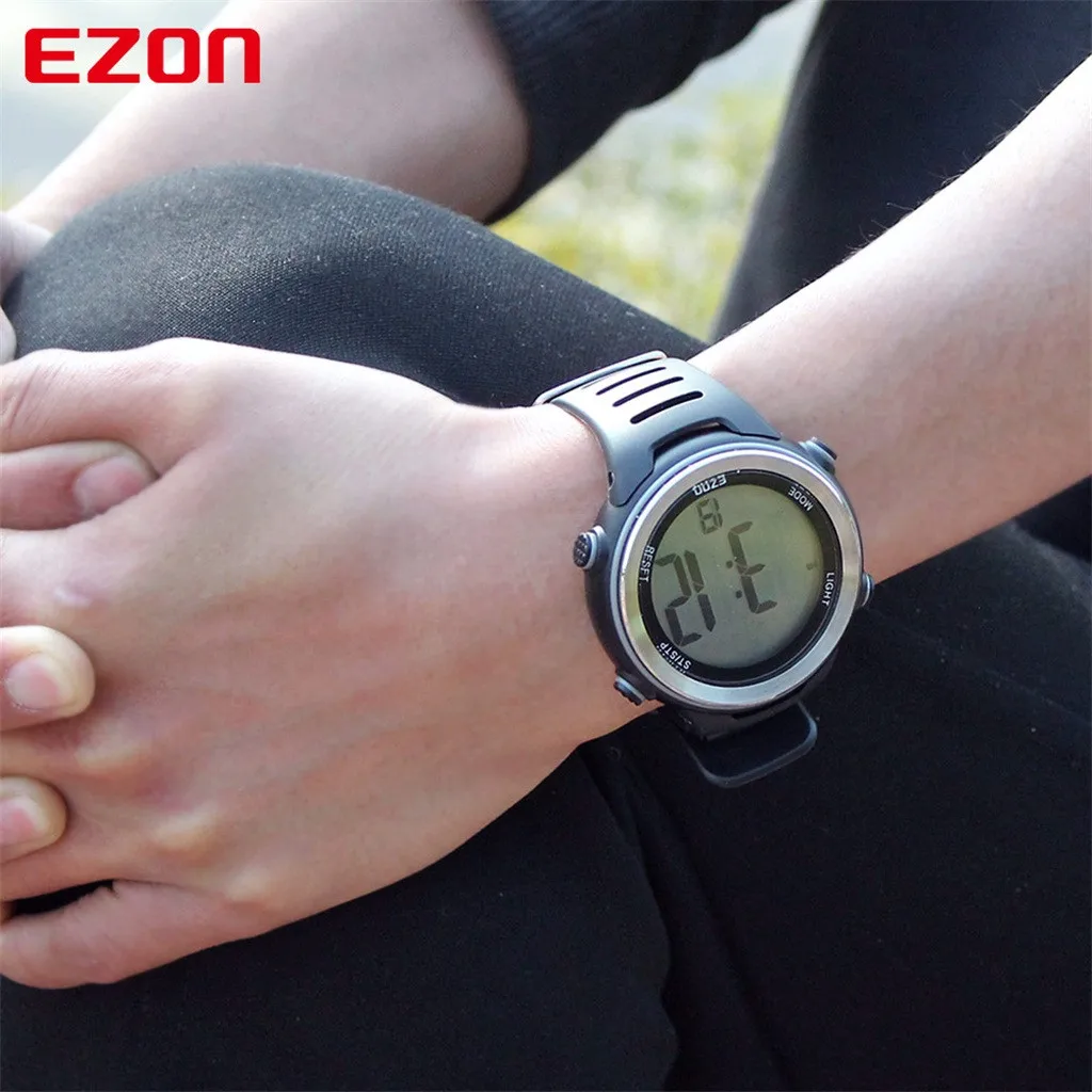 EZON T007A11 Смарт-часы блок swich gps Push Message Бег Спорт на открытом воздухе трекер сердечного ритма Смарт-часы с водонепроницаемым