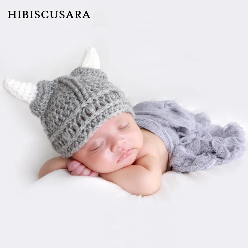 gray infant hat