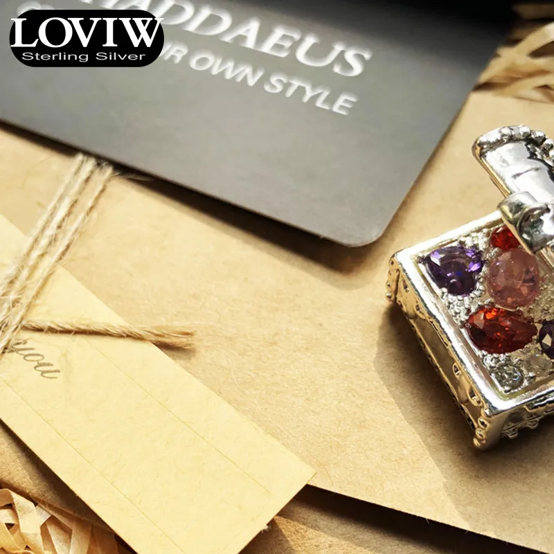 Кулон грудной клетки циркония, Модные украшения Thomas SABOR Стиль 925 пробы серебряные аксессуары, подарок для женщины, Rebel Для мужчин