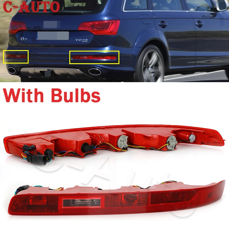 US $34.54 For Audi Q7 2006 2007 2008 2009 20102015 Rear Bumper LED Tail Stop Light Reverse Light Left Right side Fog Lamp Signal Light
