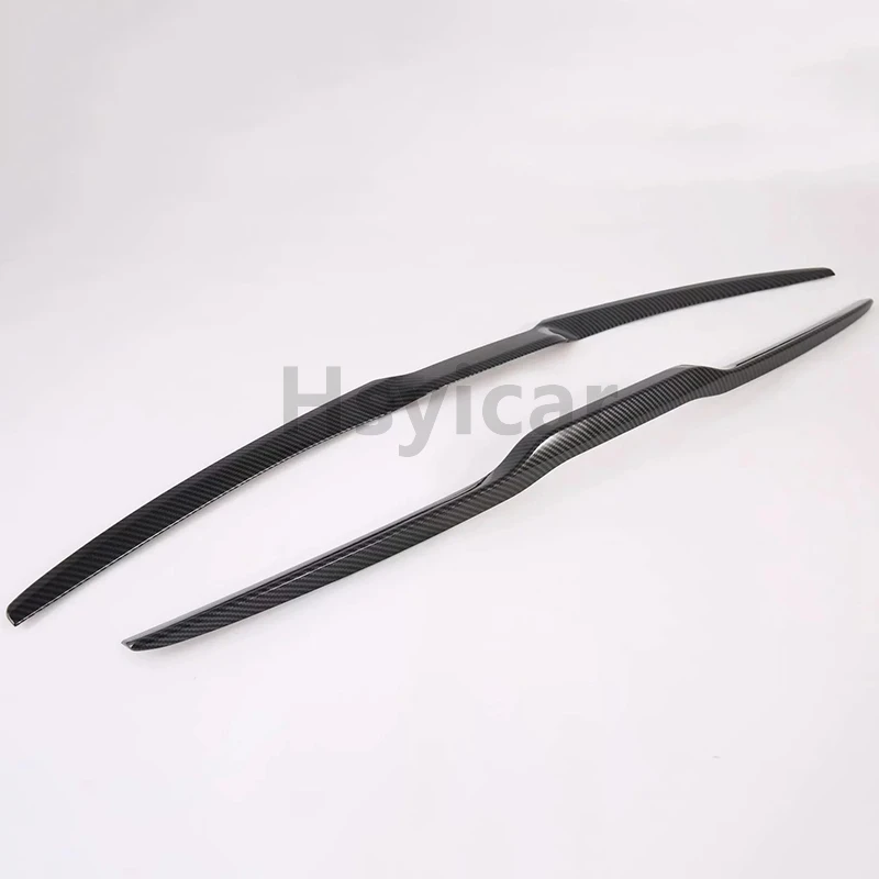 Hsyicar For Kia Cerato Forte k3 4 Front Hood Bonnet Grille Grill Lip Garnish Cover Trim ExteriorAccessories ABS CarbonFiber