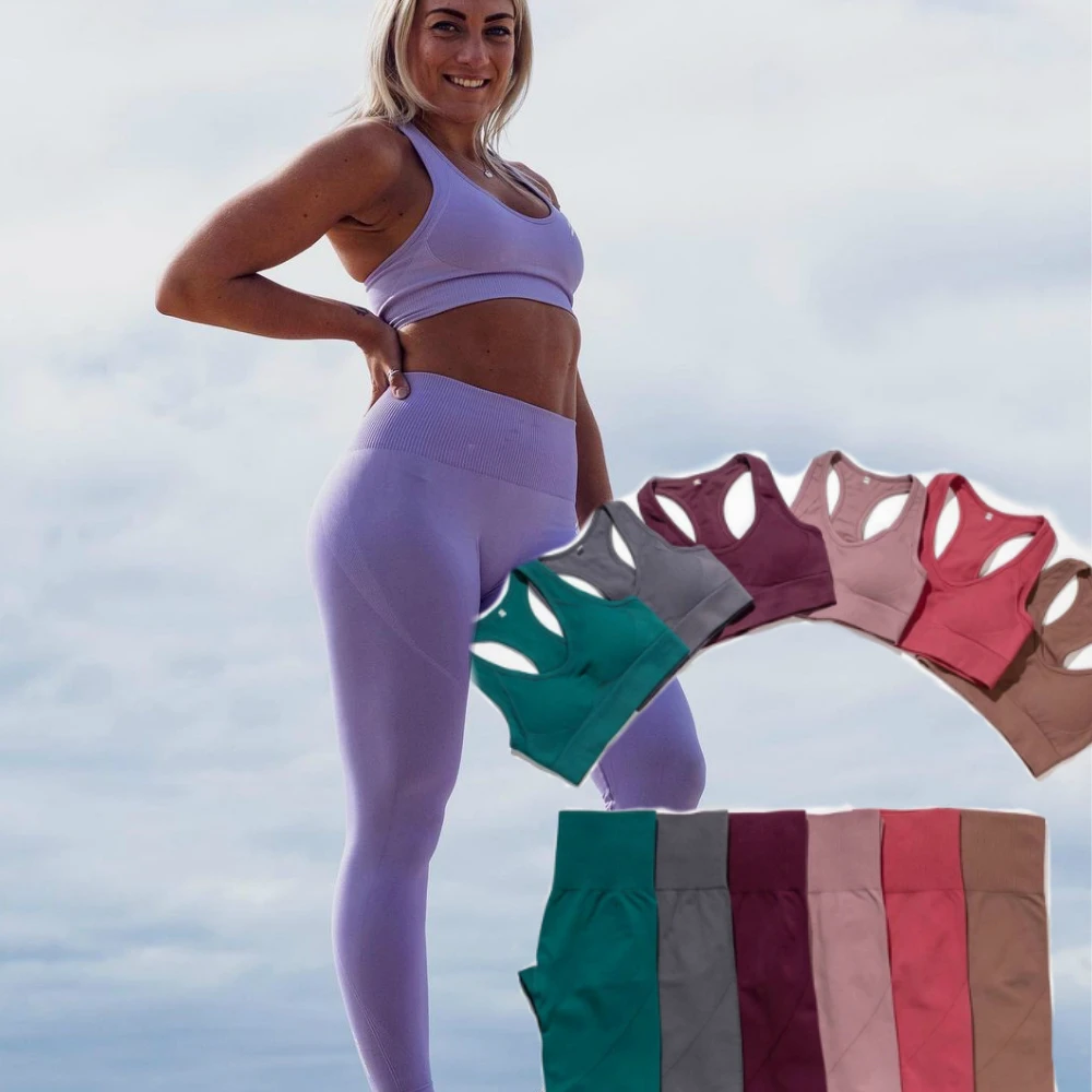Crop Tops Sports Wear Booty|Yoga Sets 