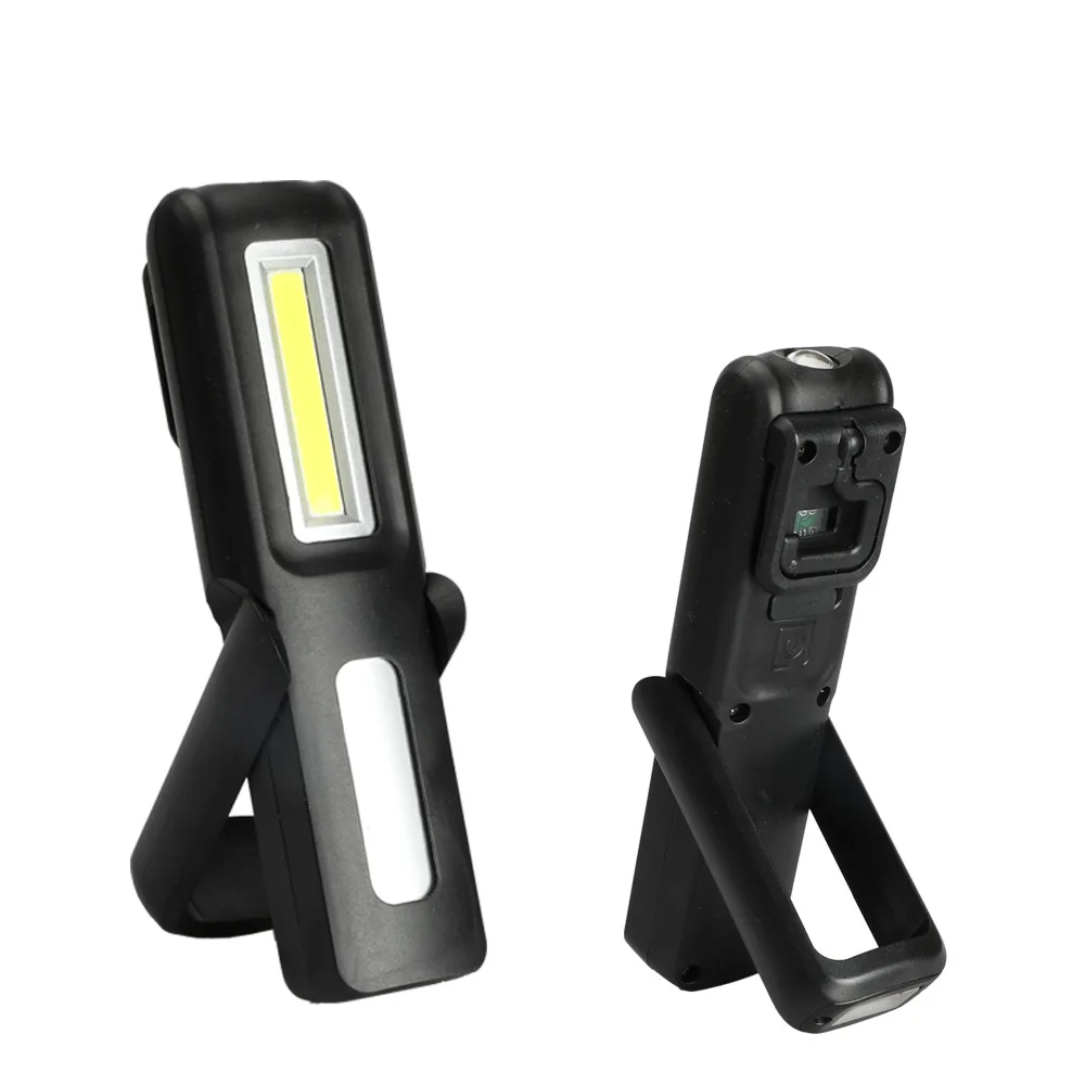 

COB auto repair work light USB charging with power display with strong magnetic handheld maintenance and repair tool flashlight