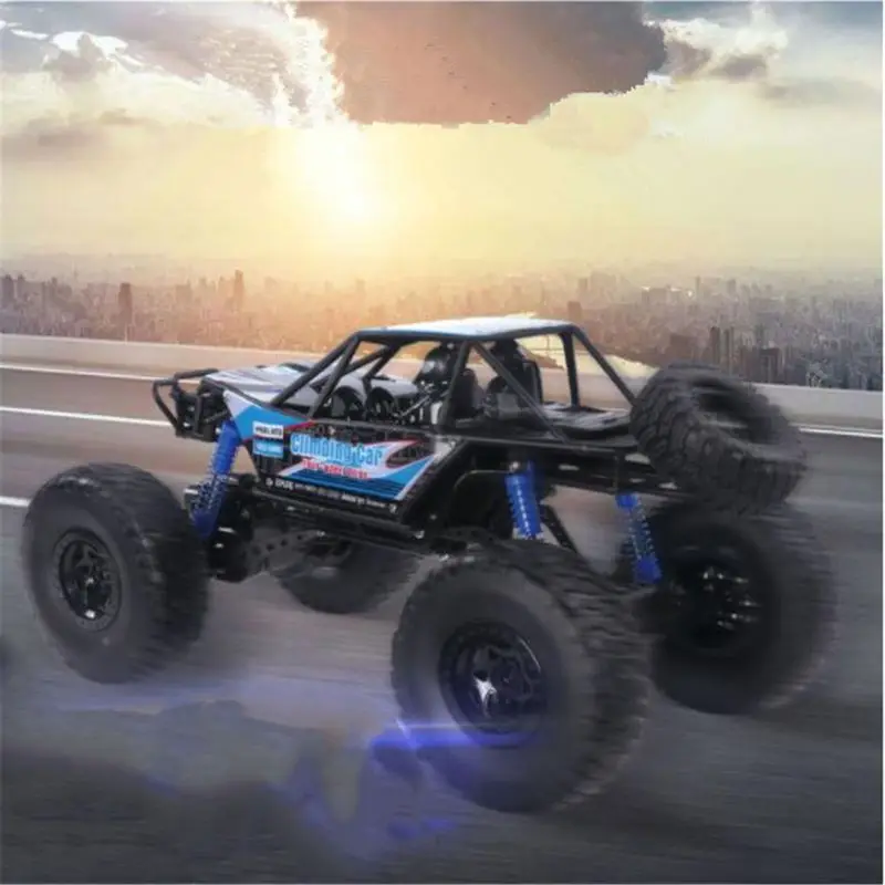 

Climb Semi Truck Trailer The LED lights up over wild car RC Off Road Radio Remote Control High Speed Car Model Wireless Remote