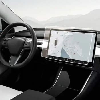 

Car High-definition Navigation Toughened Membrane Anti-scratch Anti-fingerprint Waterproof For Tesla Model 3