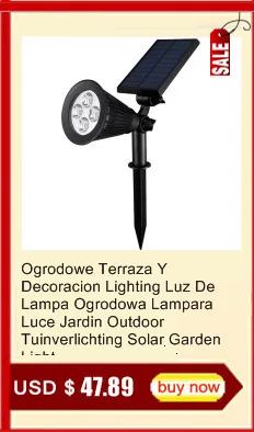 Para Luce De лампа Ogrodowe Gartenbeleuchtung Tuinverlichting напольный Decoracion Jardin внешний Солнечный садовый светильник