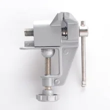 Универсальные скамьи тиски мини-настольные винтовые тиски Скамья из алюминиевого сплава зажим винт тиски для DIY ремесло плесень фиксированный инструмент для ремонта