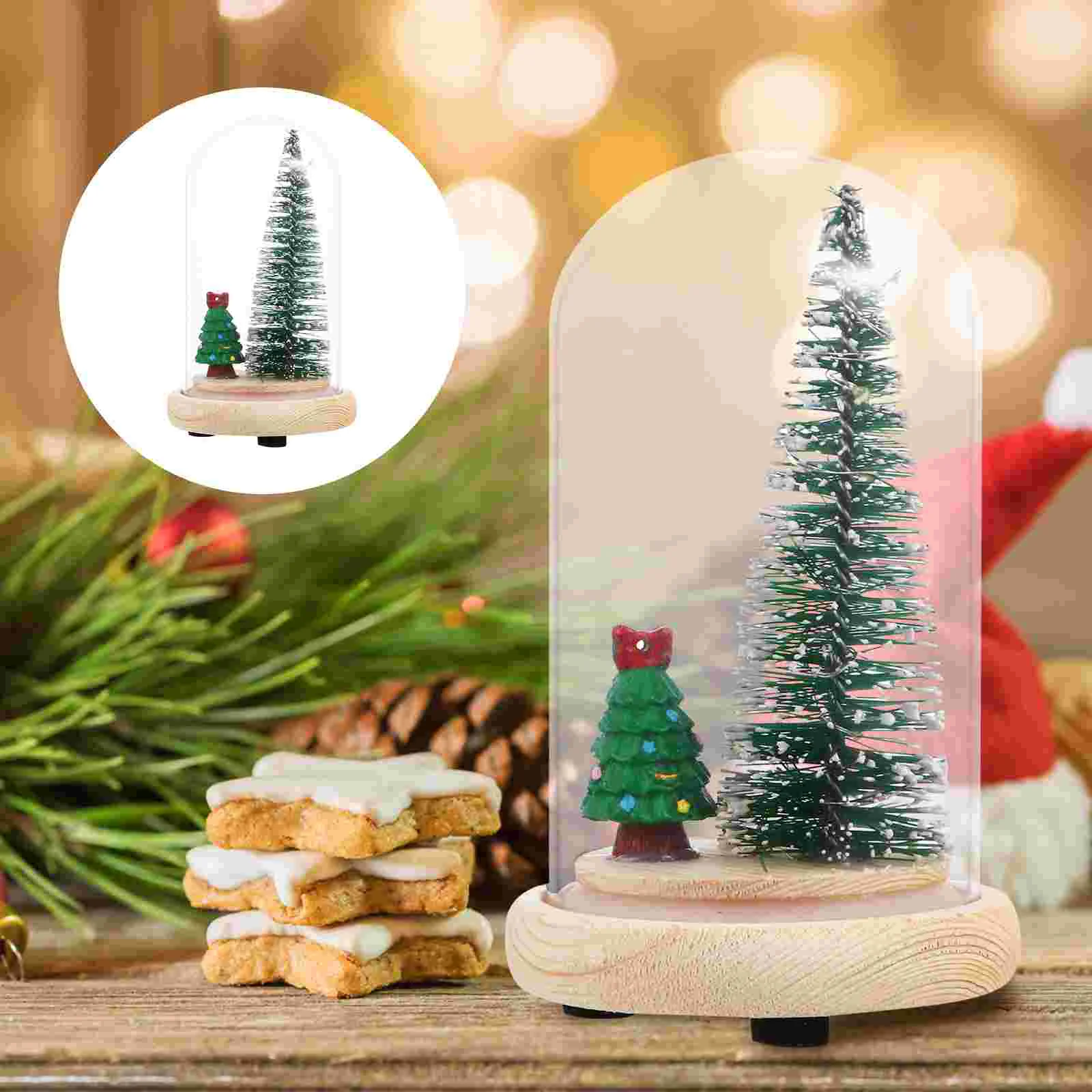 formaat Schat demonstratie 1 Pc Kerstboom Versiering Houten Mini Lichtgevende Boom Decor (Assorti  Kleur)|Hanger & Hangende Ornamenten| - AliExpress