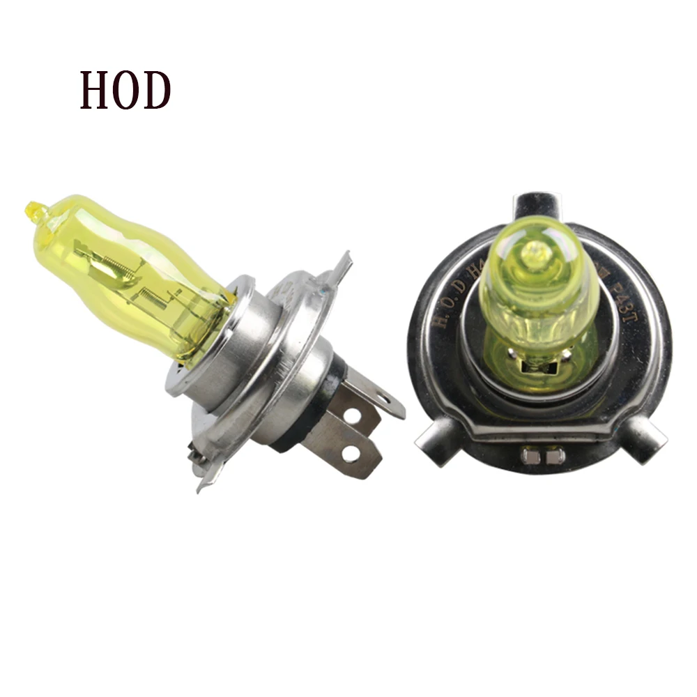 

2 шт. 100 Вт/55 Вт светильник супер яркий автомобильный HOD ксеноновая галогенная лампа авто передний головной светильник H1 H3 H4 H11 9005 головной светильник