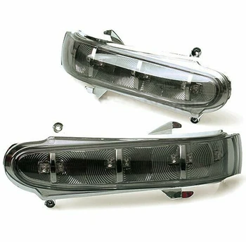 

Car Turn Signal Light Gray 2pcs For 92-02 Mercedes W220 S320 S430 S500 W215 Parts Replacement Portable Durable